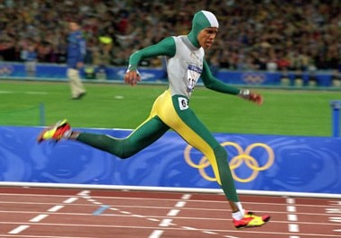 Cathy Freeman, campeona olímpica de los 400 m. [Sydney, 2000].