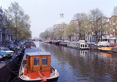 El Canal de Amsterdam.