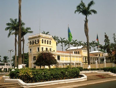 El Palacio Presidencial de Malabo.