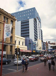 Hobart, la capital de la isla de Tasmania.