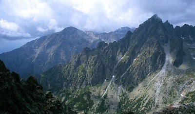 Paisaje de los Cárpatos.