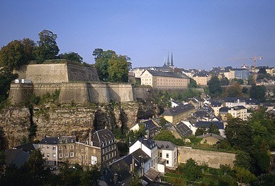 Vista general de Luxemburgo.