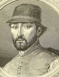 Lope de Rueda. Grabado del siglo XIX.