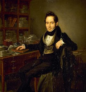 Ramón de Mesonero Romanos, óleo ...