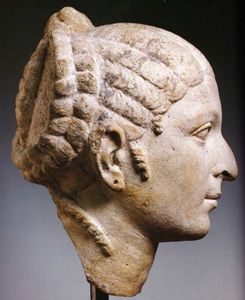 La reina Cleopatra VII.
