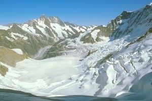 Los Alpes suizos.