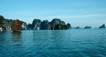 La bahía de Ha Long, Vietnam.