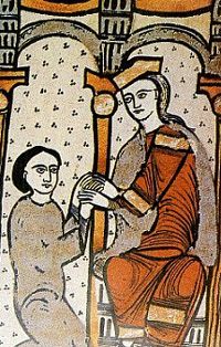 Ramón Berenguer IV y su esposa ...