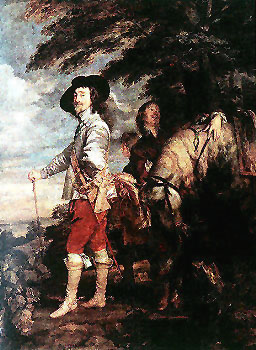 Carlos I de Inglaterra. 