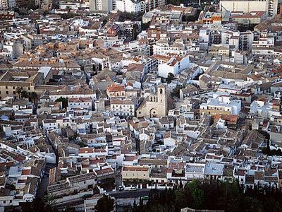 Vista parcial de Jaén.
