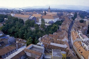 Zagreb, la capital de Croacia.