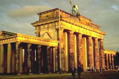 La Puerta de Brandenburgo, Berlín.