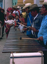 Intérpretes de marimba