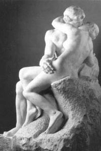 Beso de Rodin.