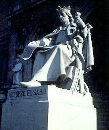 Alfonso X, el Sabio, rey de Castilla. Biblioteca ...