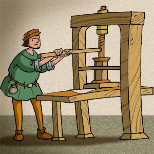 La imprenta revolucion&oacute; la difusi&oacute;n del conocimiento.